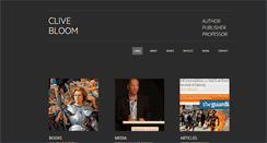 Desktop Screenshot of clivebloom.com